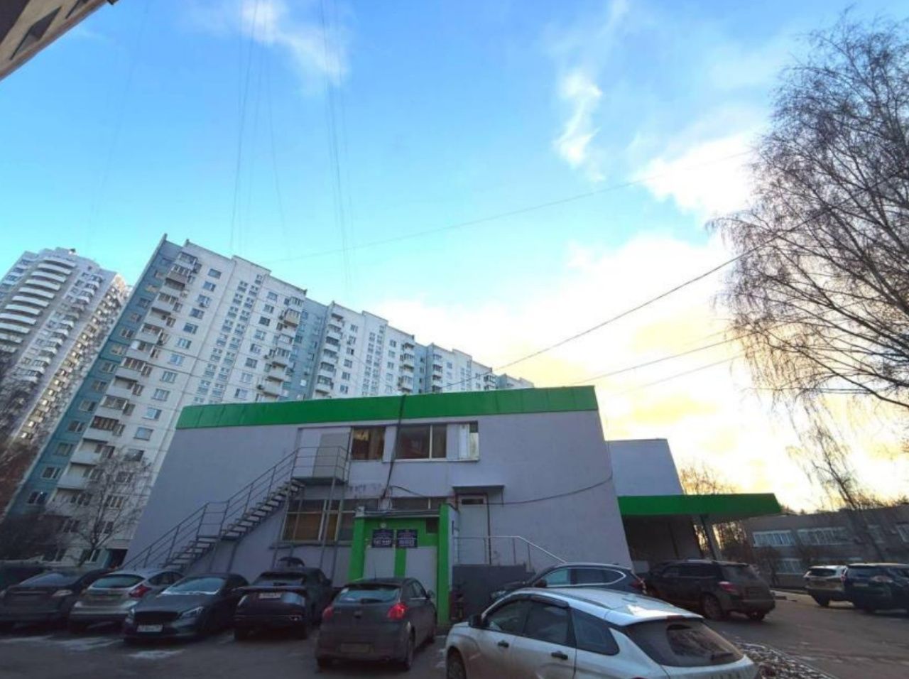 фасад дома, здание по адресу г Москва, Каширское шоссе, д 144 к 2